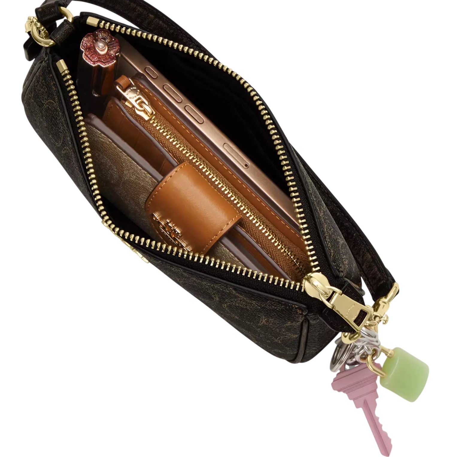 Túi Coach Nolita 19 In Loved Signature Canvas With Charms CDW32 5