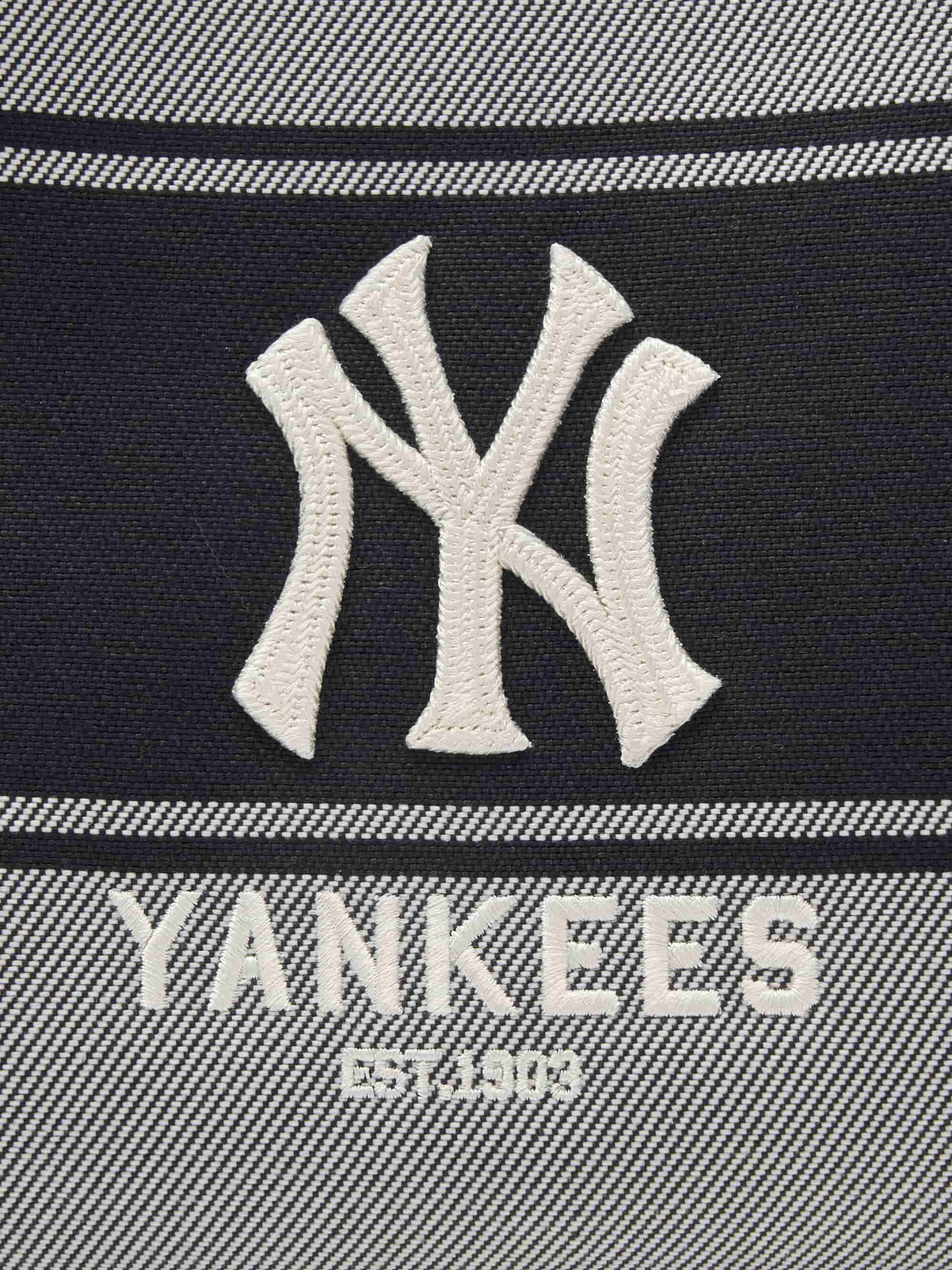 Túi Tote MLB Varsity Lettering Canvas Tote Bag New York Yankees 3ABQB015N-50BKS 7