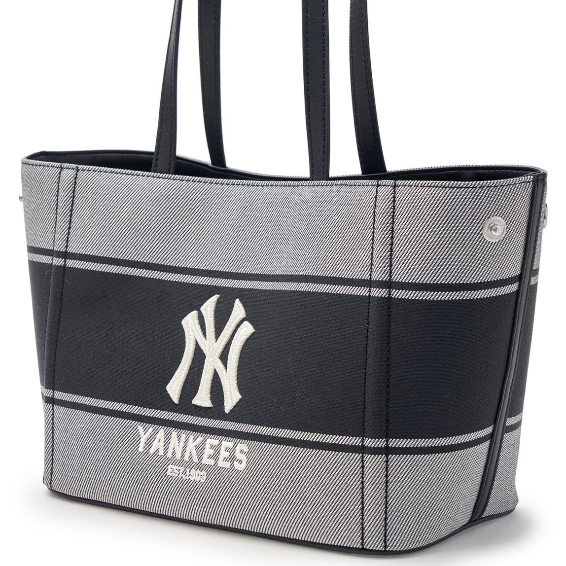 Túi Tote MLB Varsity Lettering Canvas Tote Bag New York Yankees 3ABQB015N-50BKS 9