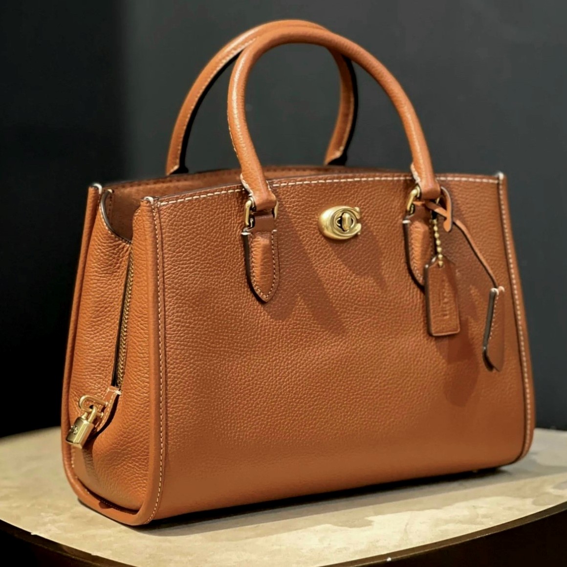 TÚI XÁCH NỮ COACH BROOKE CARRYALL 28 SHOPPER BAG 6