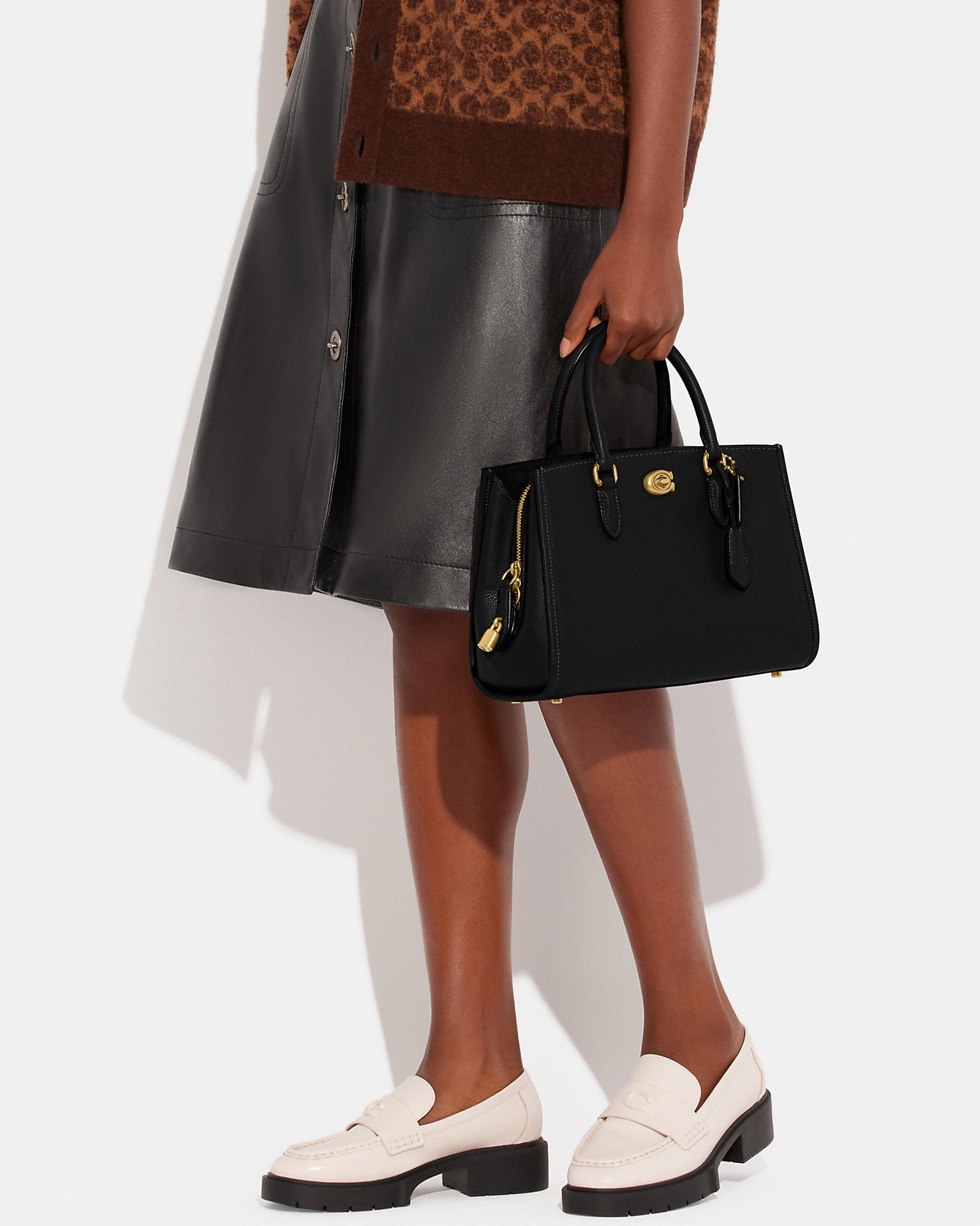 TÚI XÁCH NỮ COACH BROOKE CARRYALL 28 SHOPPER BAG 8