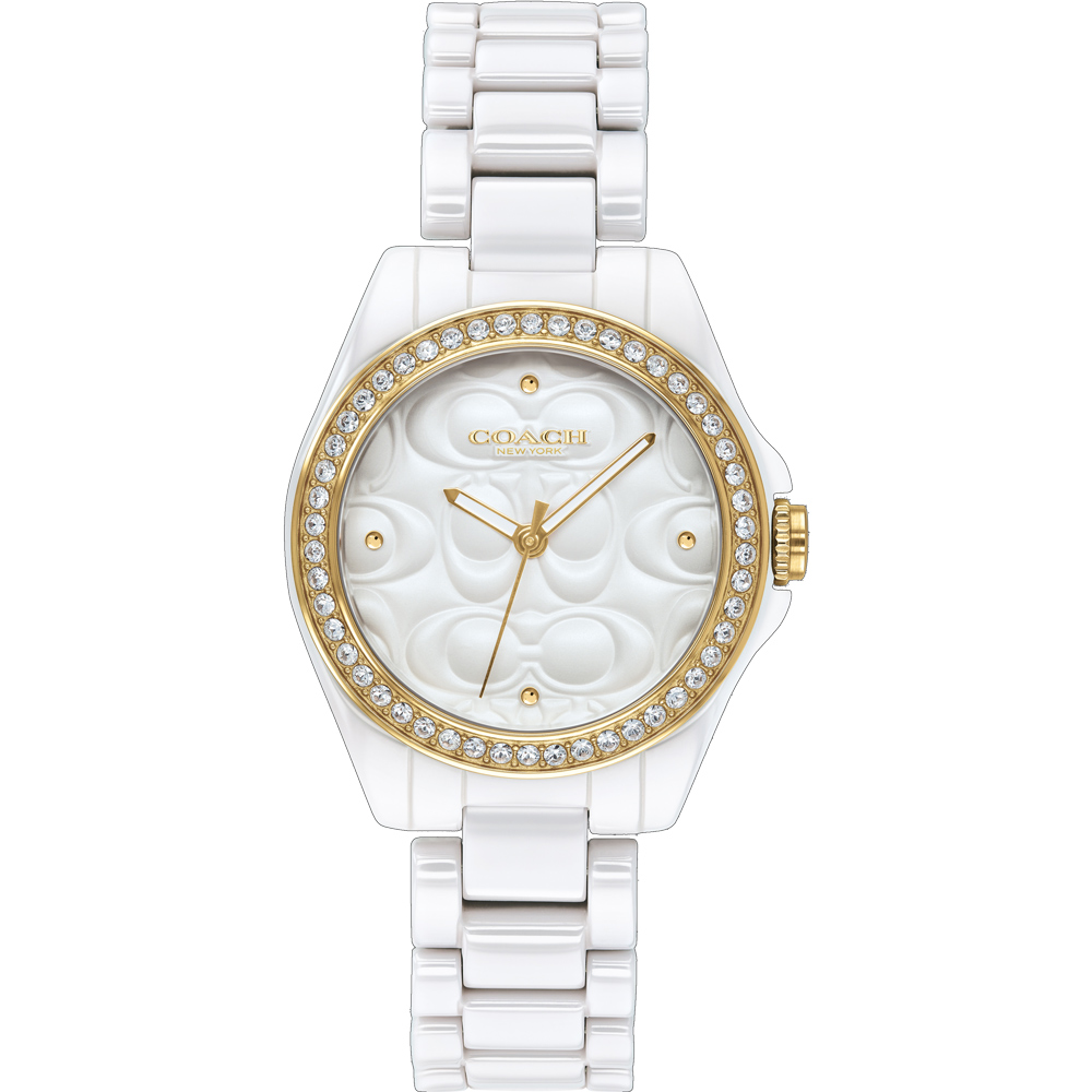 ĐỒNG HỒ NỮ COACH ASTOR WHITE DIAL CRYSTAL ACCENTS QUARTZ 14503254 WOMENS WATCH 2