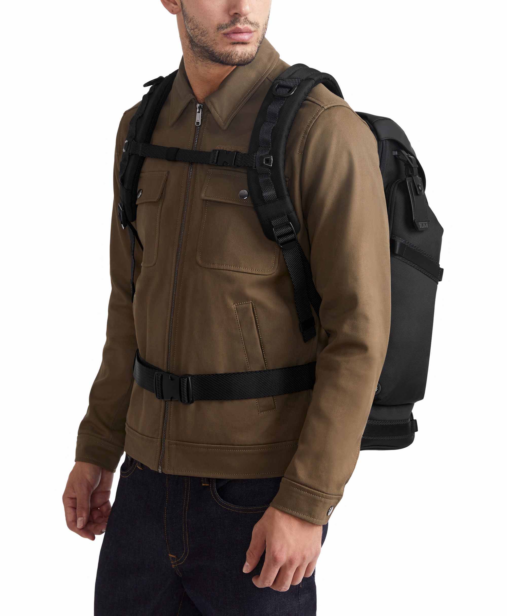 BALO NAM TUMI ALPHA BRAVO EXPEDITION FLAP MIDNIGHT NAVY KHAKI BACKPACK 1501853487 1