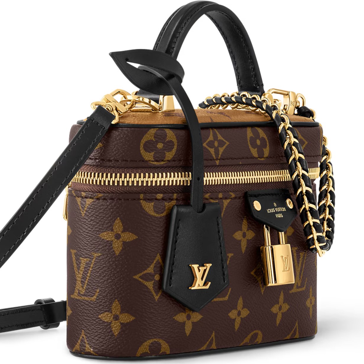 Túi Louis Vuitton Vanity Chain Pouch Monogram Canvas 2