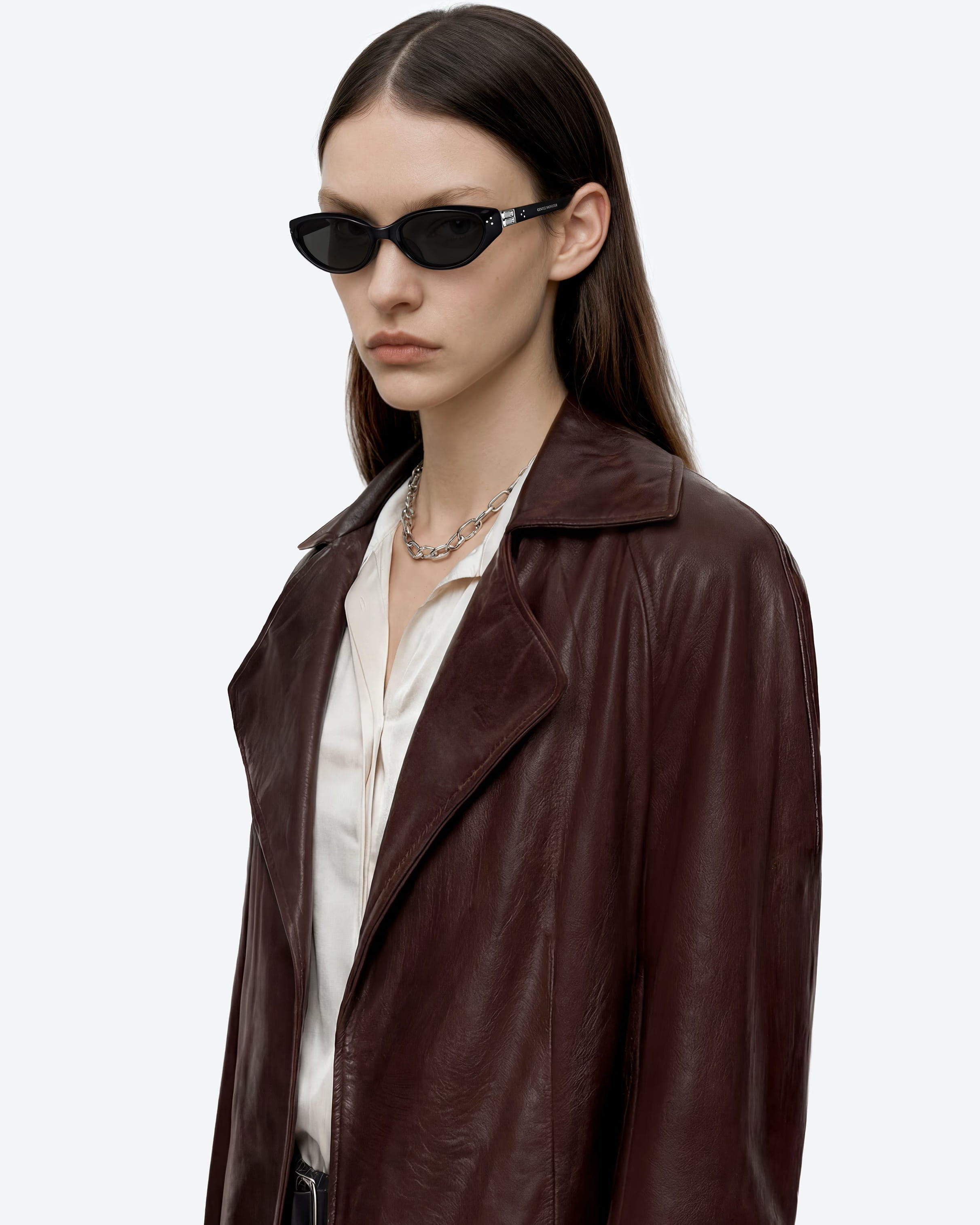 Mắt kính Gentle Monster Vanilla 01 Black Acetate Frame 5