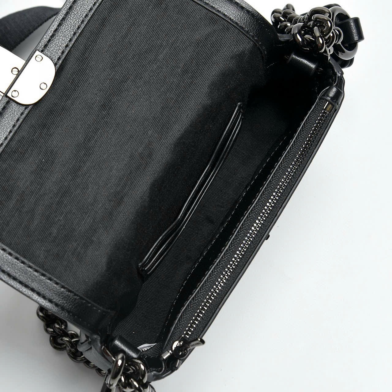 TÚI XÁCH NỮ MARC JACOBS THE J MARC MINI SHOULDER BAG BLACK GUNMETAL 2