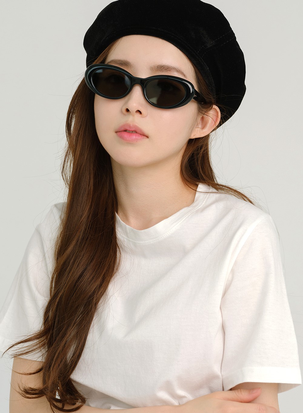 Mắt kính thời trang Gentle Monster Le 01 Acetate Cat-eye Frame 5