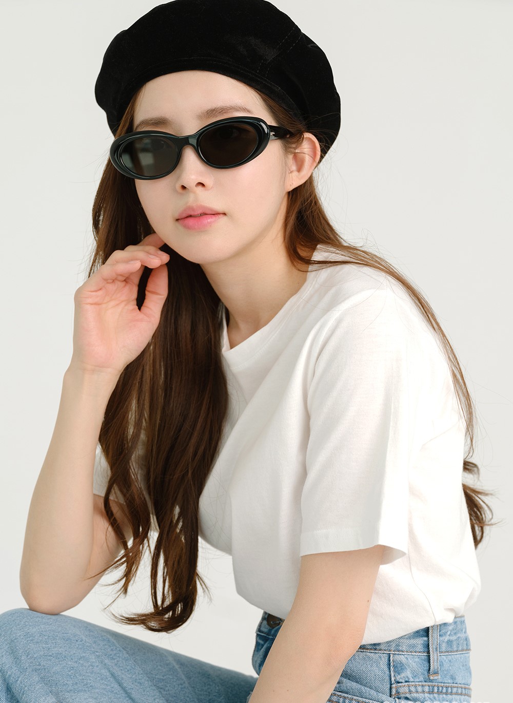 Mắt kính thời trang Gentle Monster Le 01 Acetate Cat-eye Frame 7