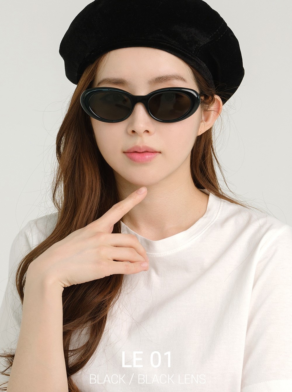 Mắt kính thời trang Gentle Monster Le 01 Acetate Cat-eye Frame 8