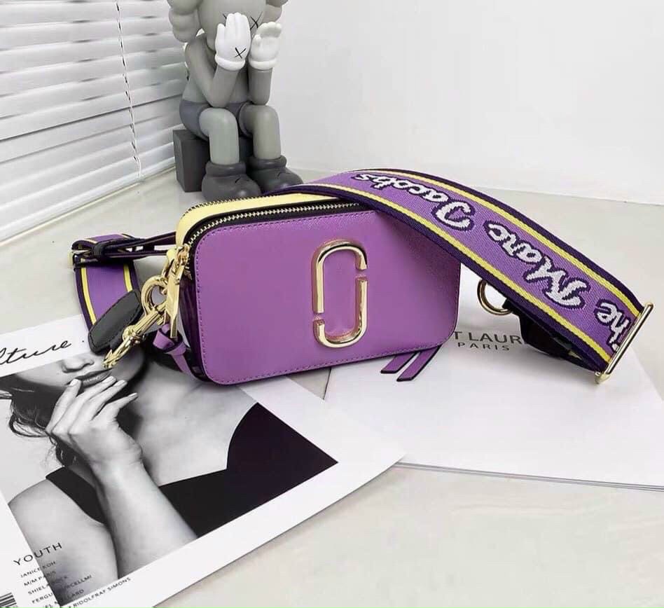 THE Snapshot Small Camera Bag Marc Jacobs in Violet Chachki Multi