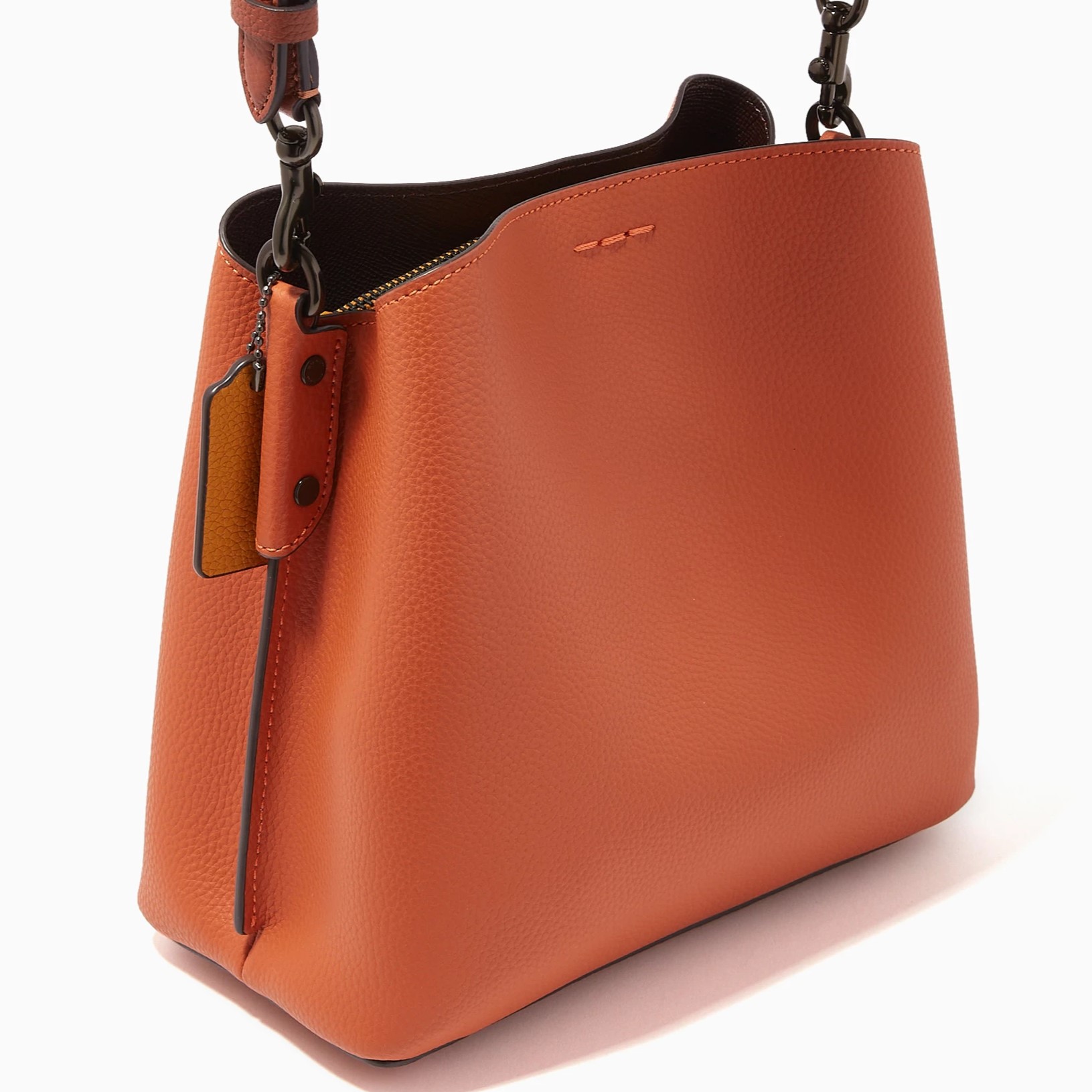 Túi Coach Willow Bucket Bag In Colorblock Canyon Multi C3766 2
