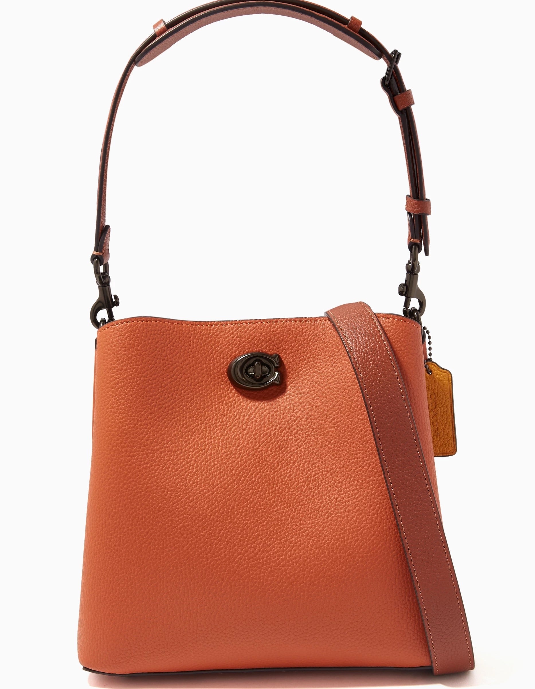 Túi Coach Willow Bucket Bag In Colorblock Canyon Multi C3766 3