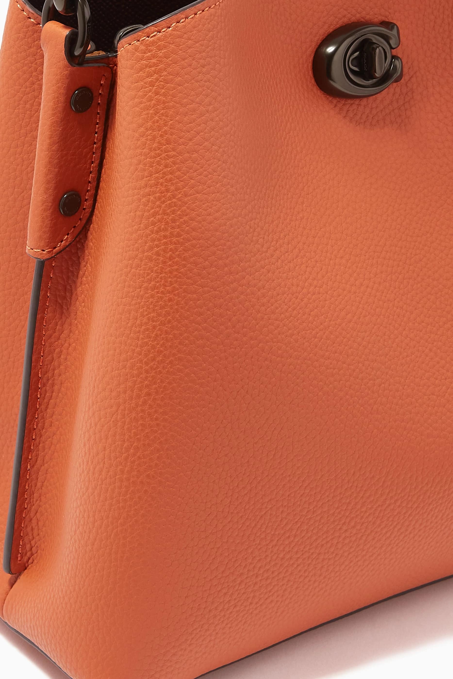 Túi Coach Willow Bucket Bag In Colorblock Canyon Multi C3766 6