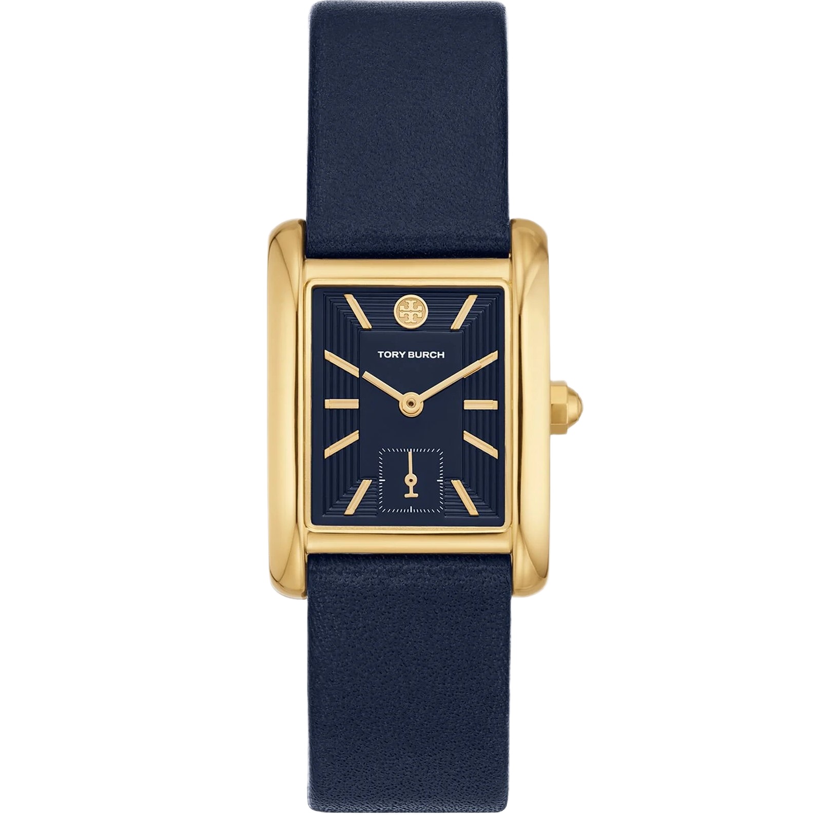 Đồng hồ nữ Tory Burch Womens The Eleanor Navy Leather Strap Watch TBW1021 4