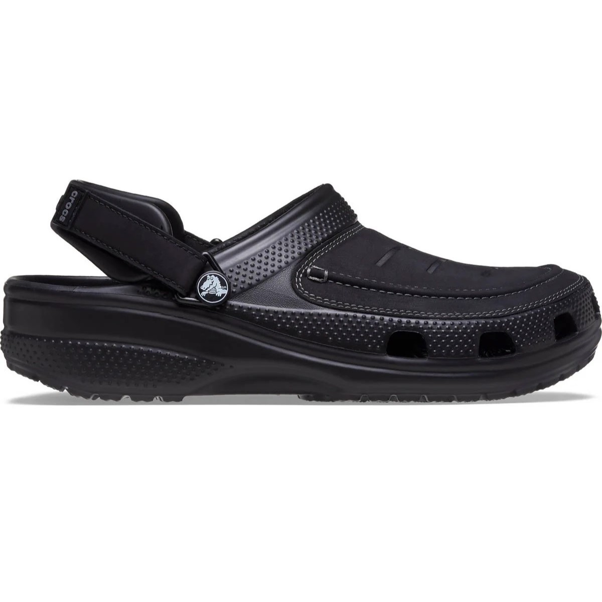 Dép Crocs Yukon Vista II LR Clog Black Slate Grey 6