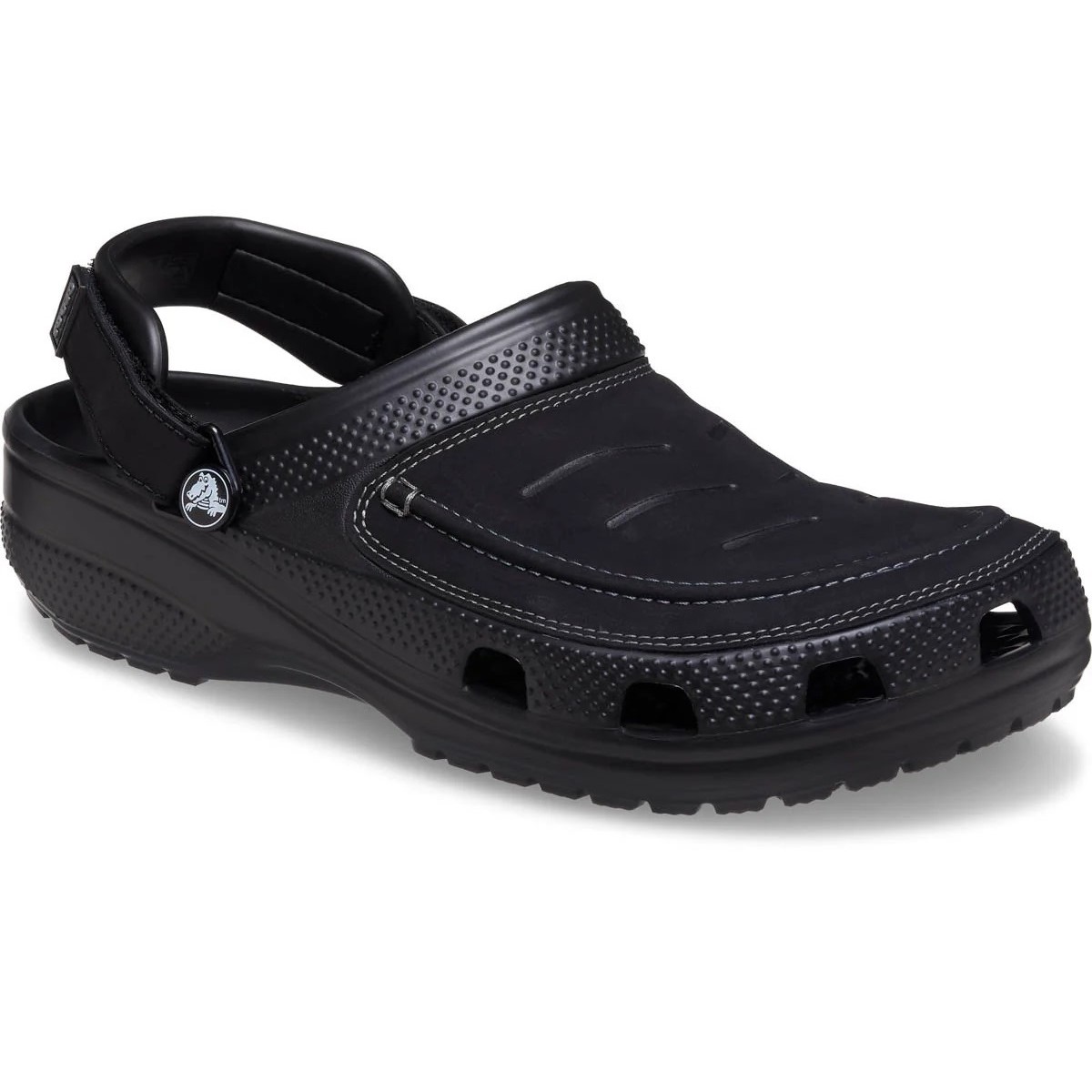 Dép Crocs Yukon Vista II LR Clog Black Slate Grey 2