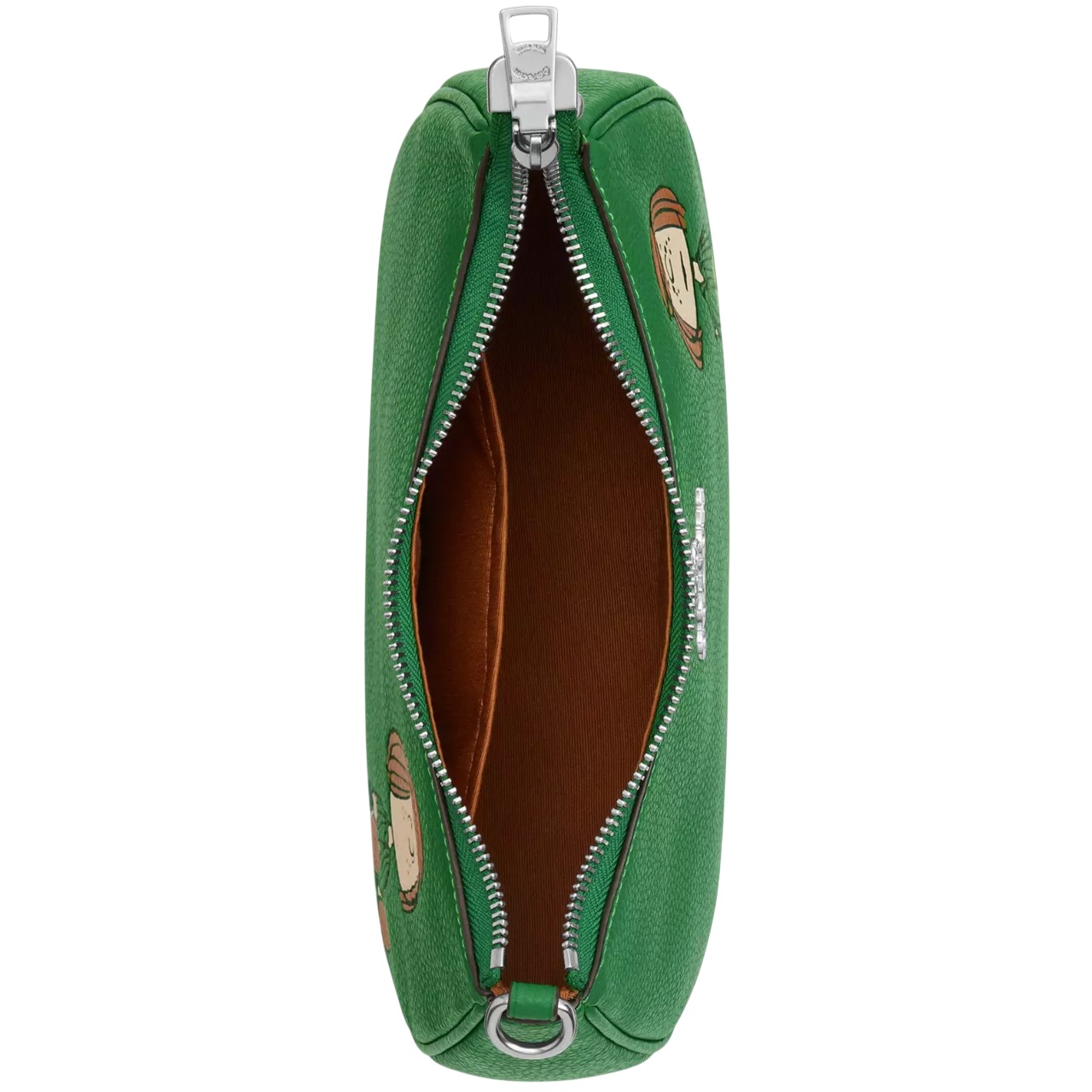 Túi Coach X Peanuts Teri Shoulder Bag With Peppermint Patty Kelly Green Multi CBJ77 4