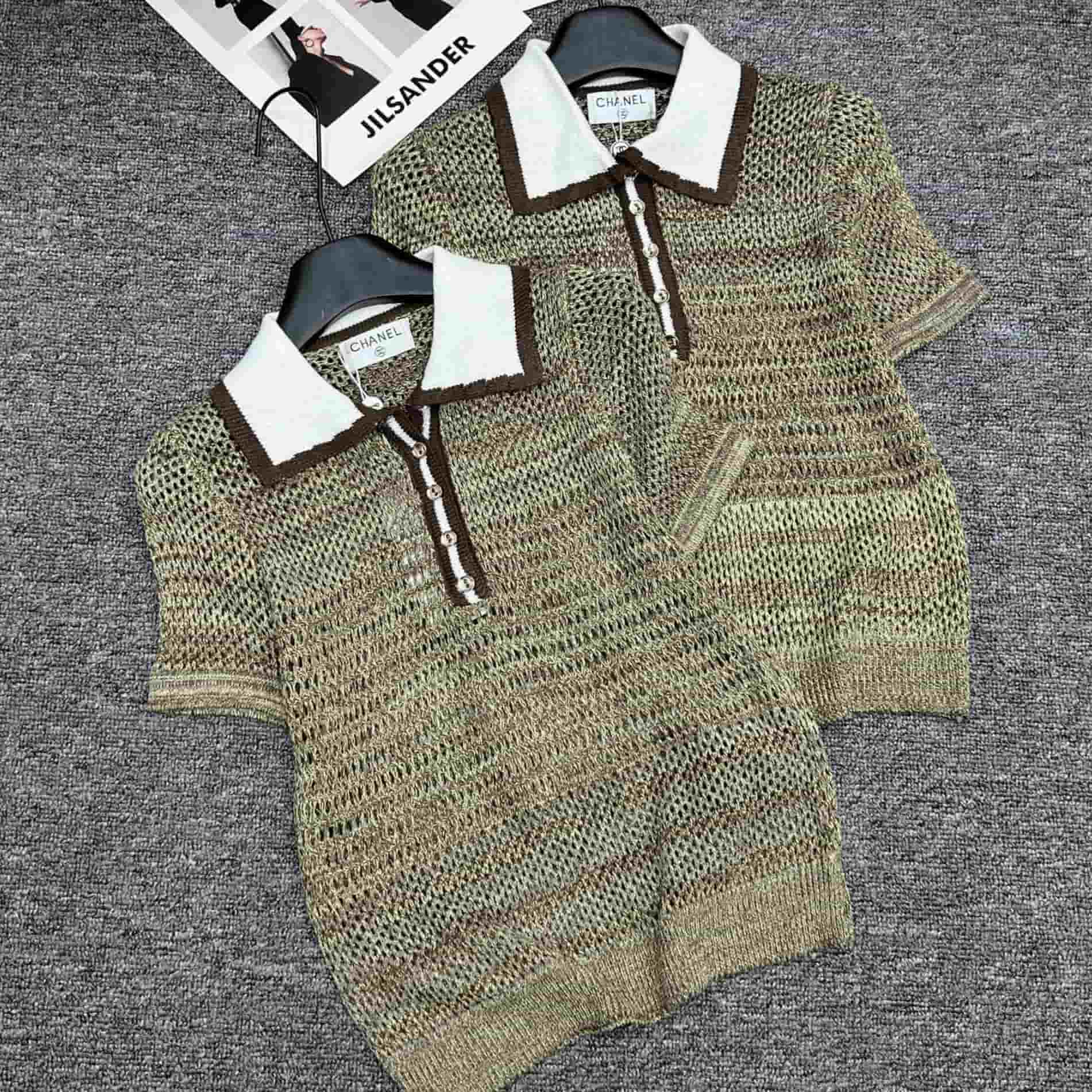 Áo lưới nữ Chanel 4