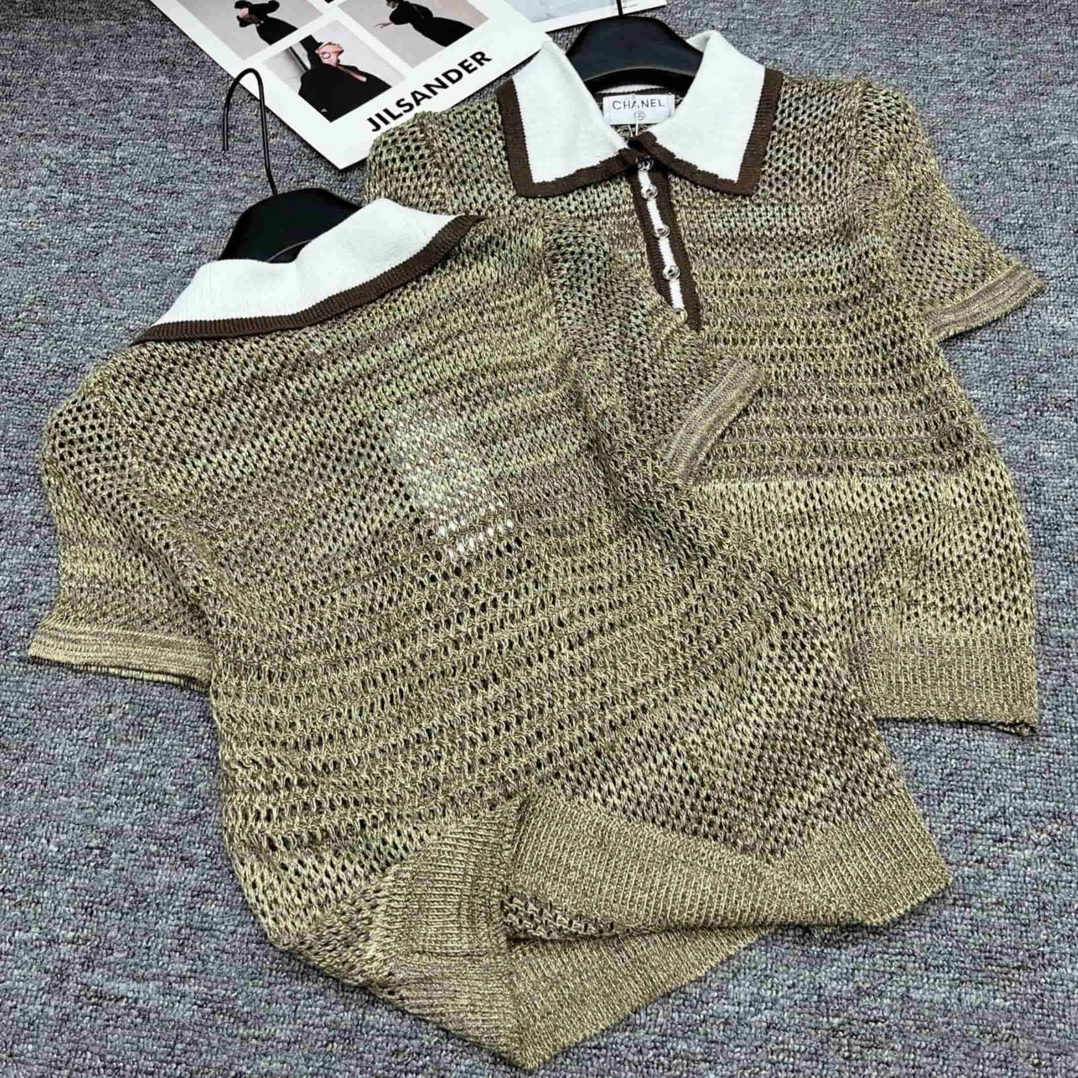Áo lưới nữ Chanel 6