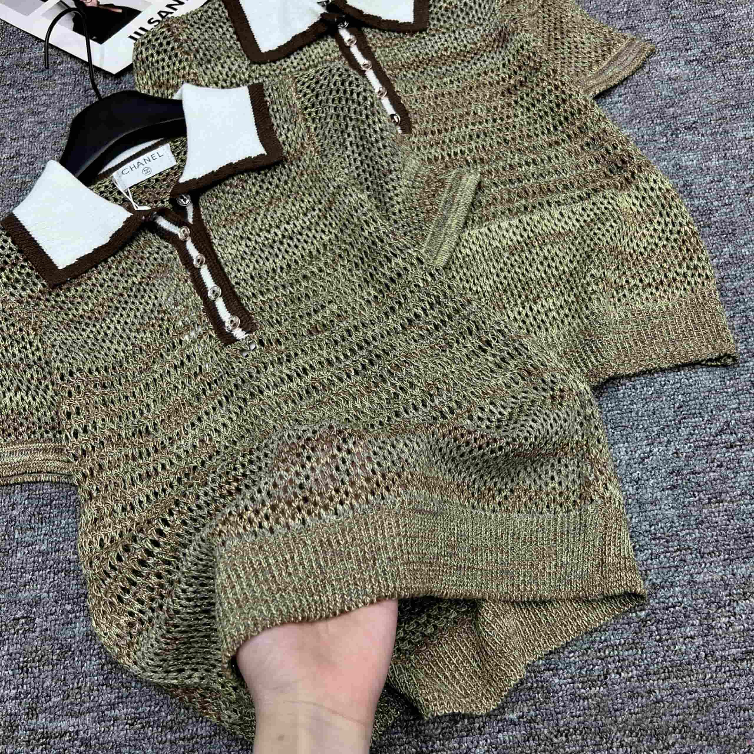 Áo lưới nữ Chanel 8