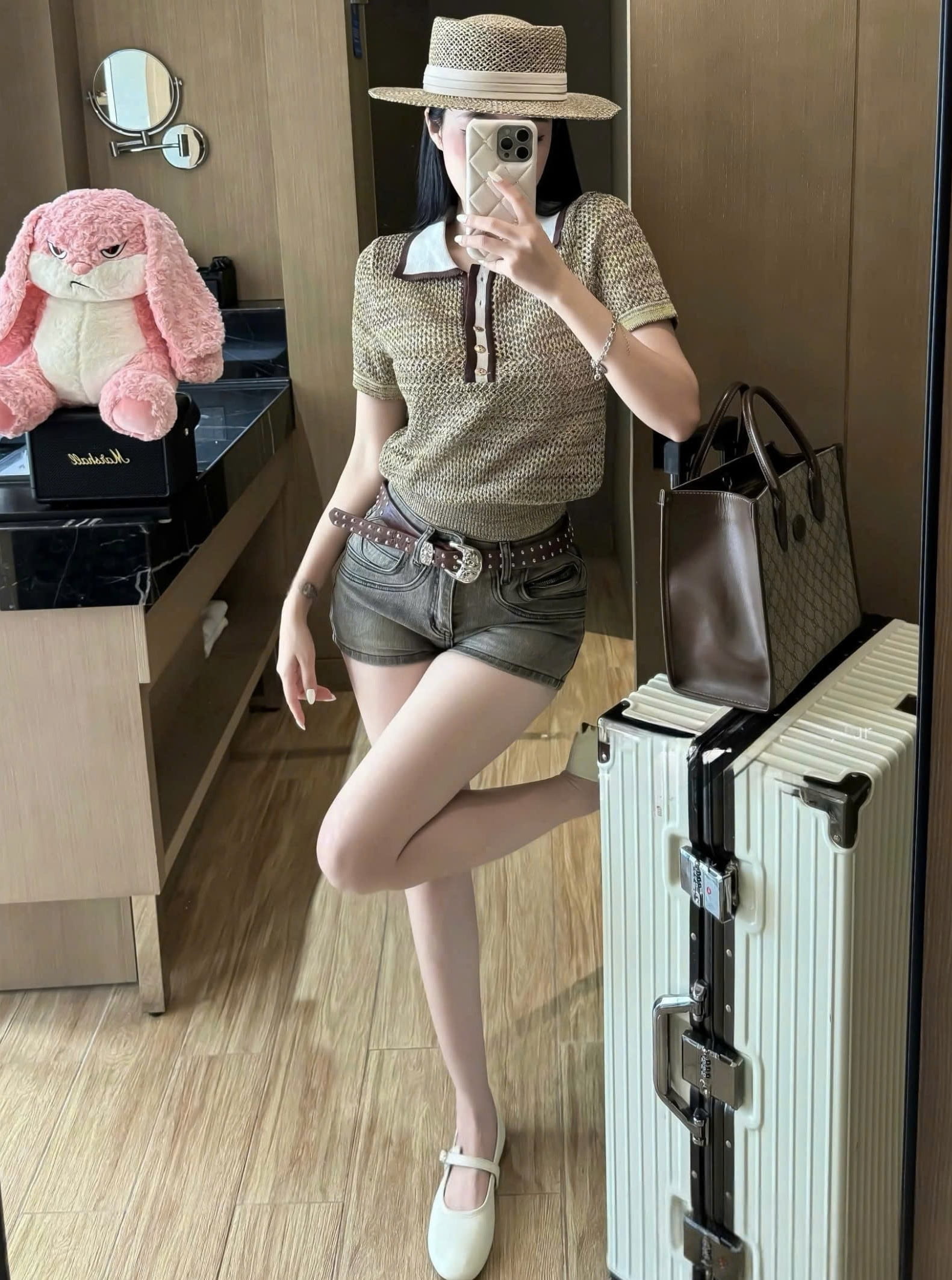 Áo lưới nữ Chanel 9