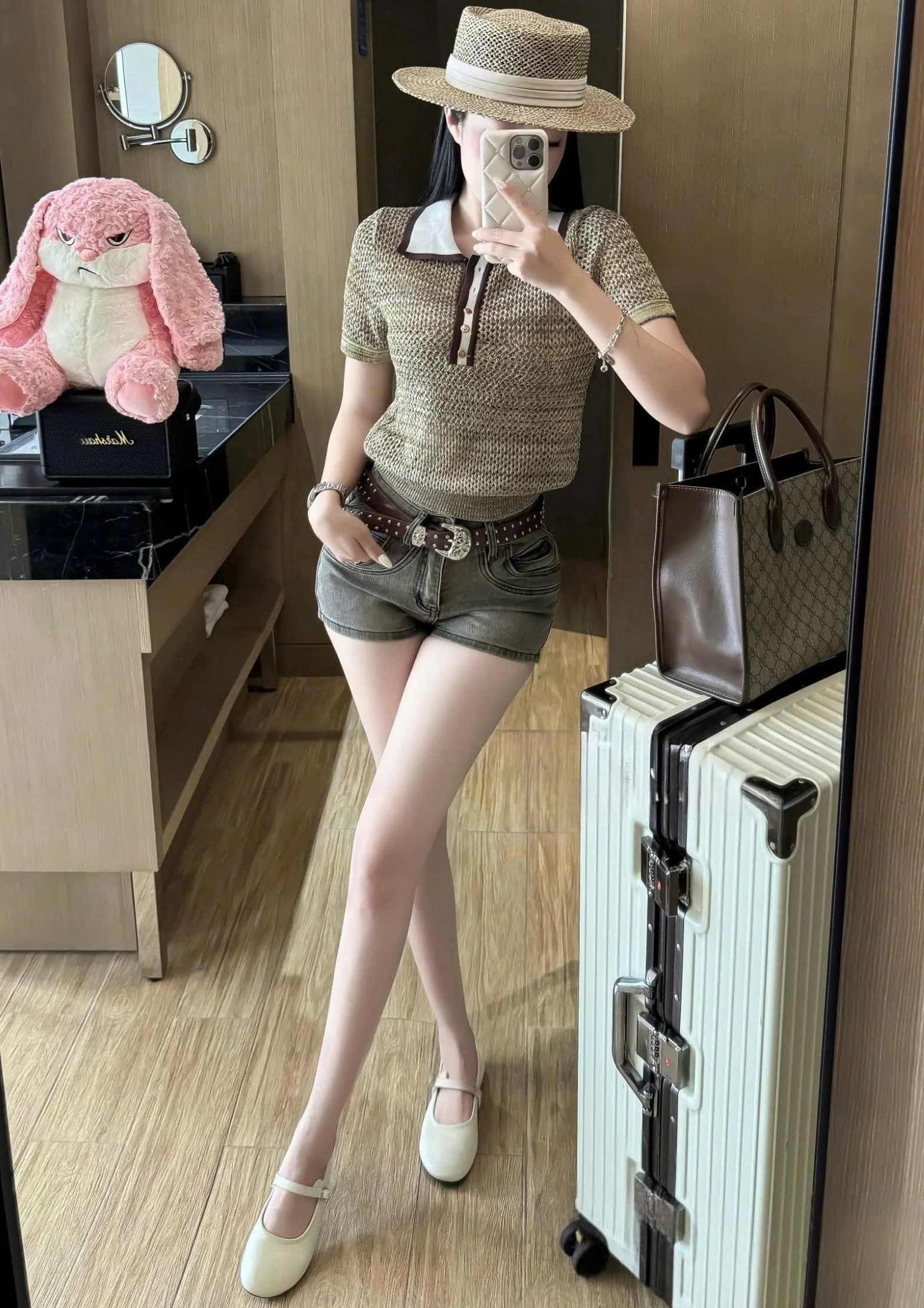 Áo lưới nữ Chanel 12