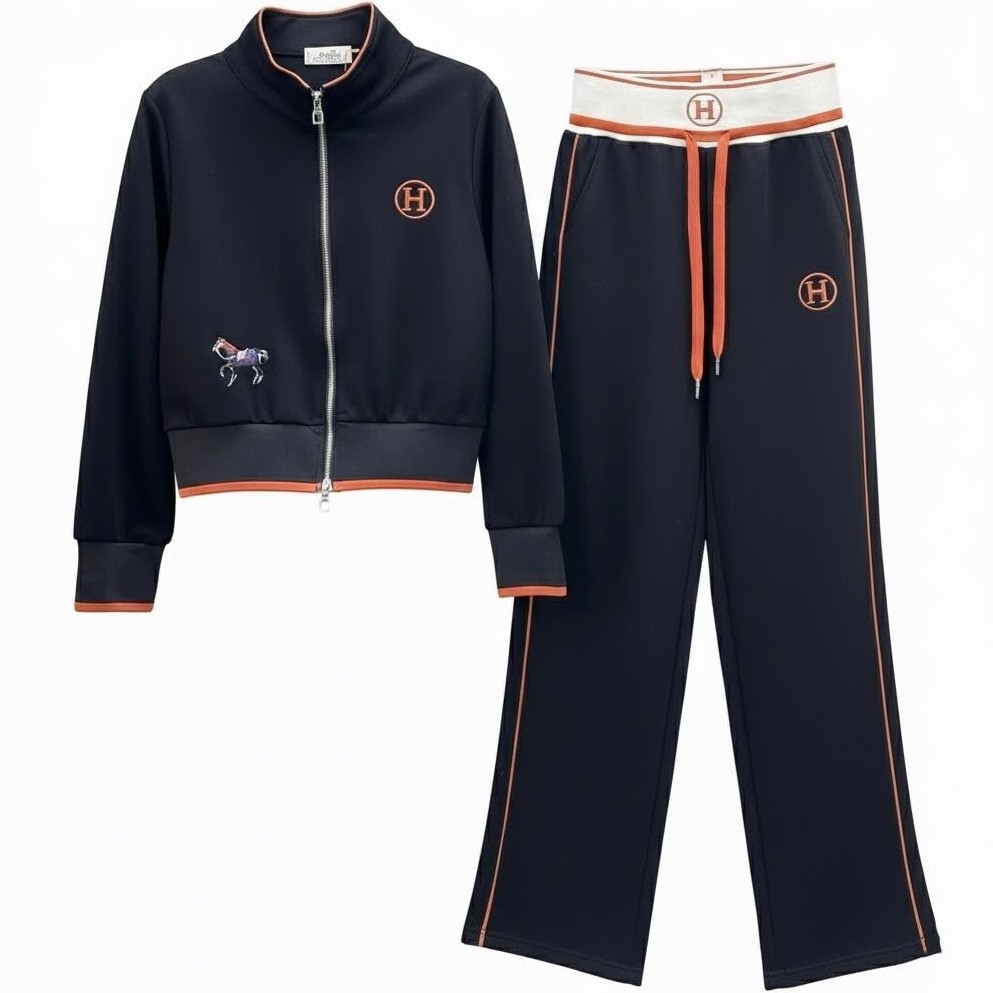 Set bộ áo quần thun nữ Hermes 12