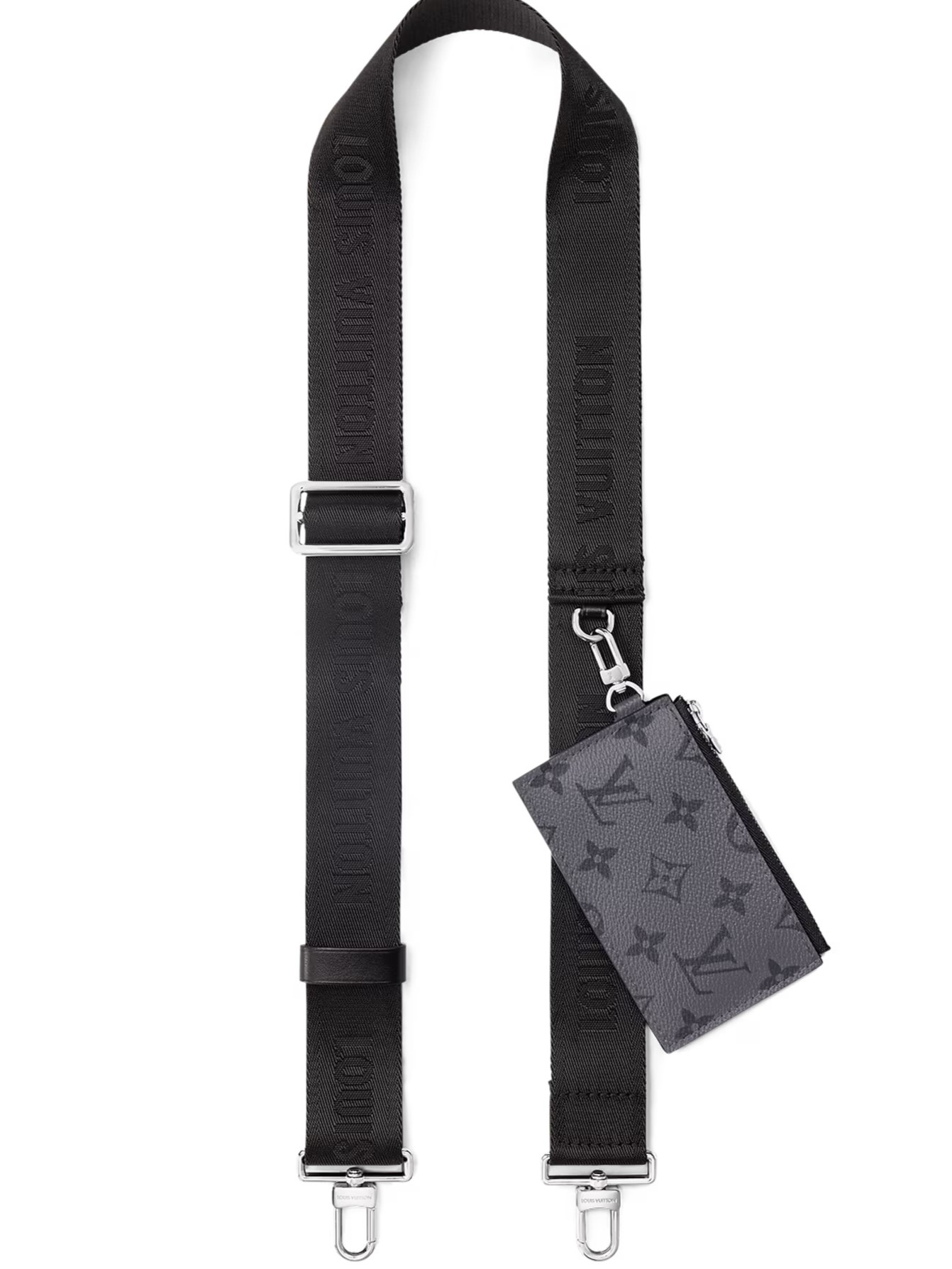 Túi LV Nam Louis Vuitton Gaston Wearable Wallet Monogram Eclipse 4