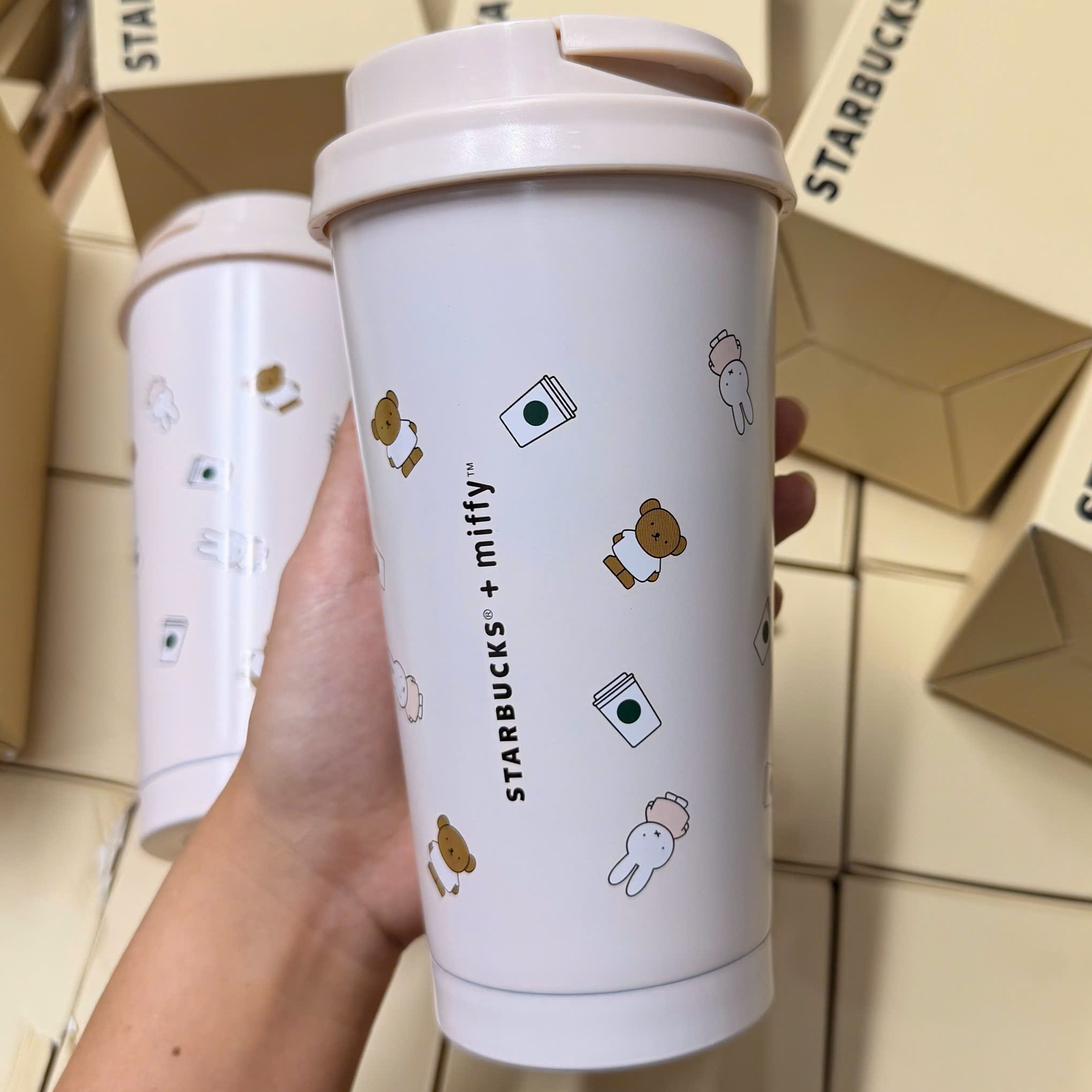 Ly Starbucks Miffy Elma Tumbler 6