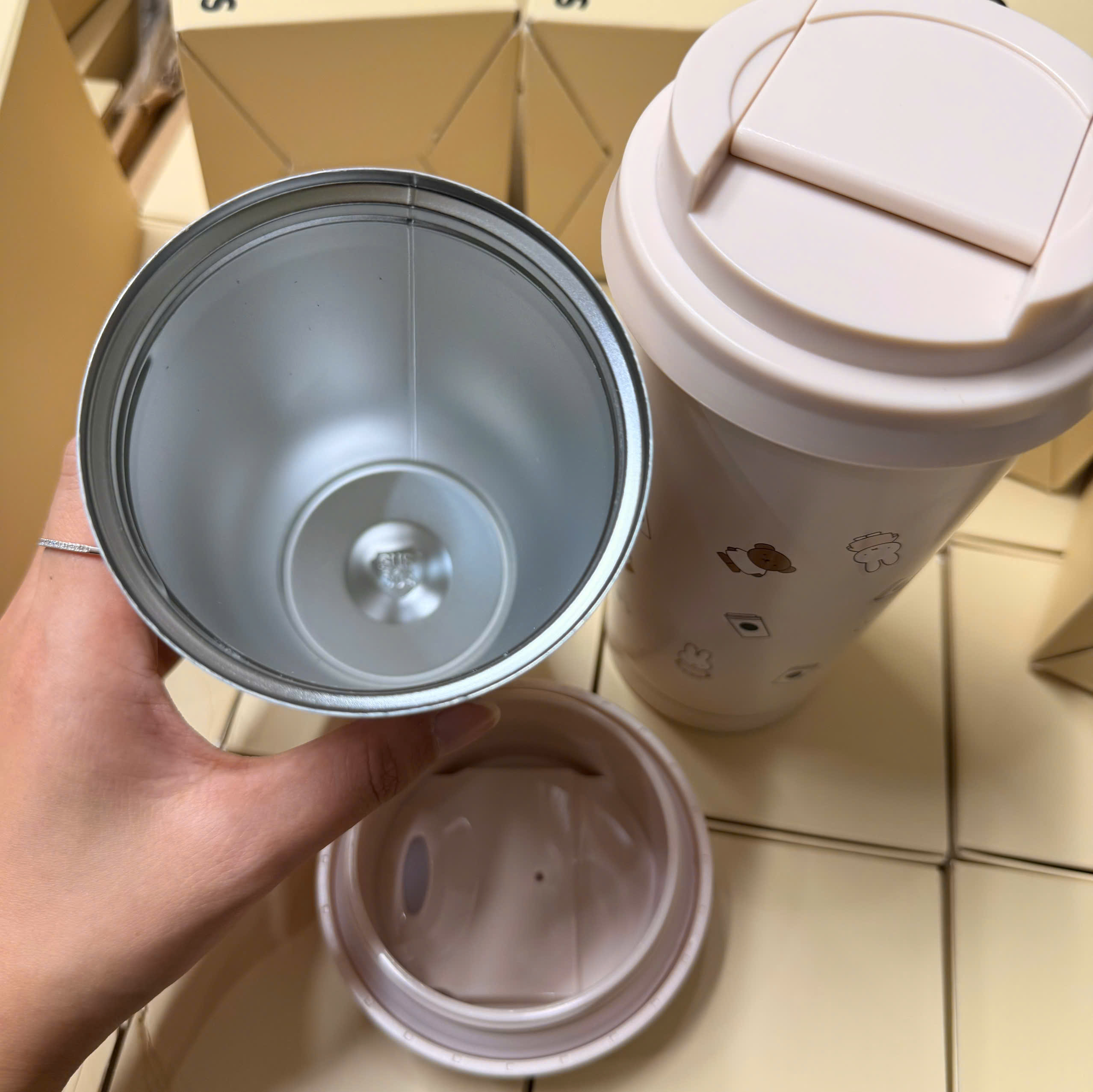 Ly Starbucks Miffy Elma Tumbler 7