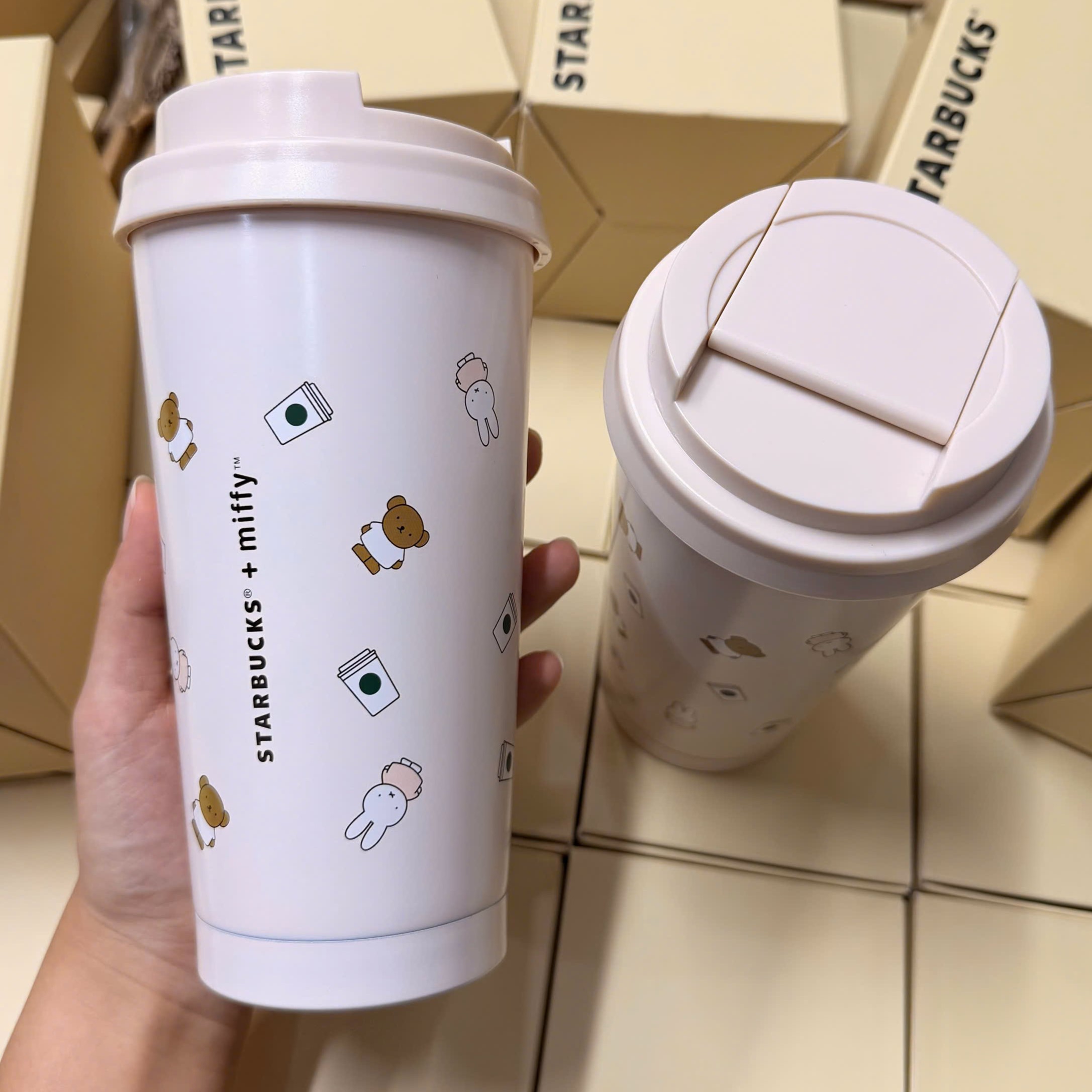 Ly Starbucks Miffy Elma Tumbler 9