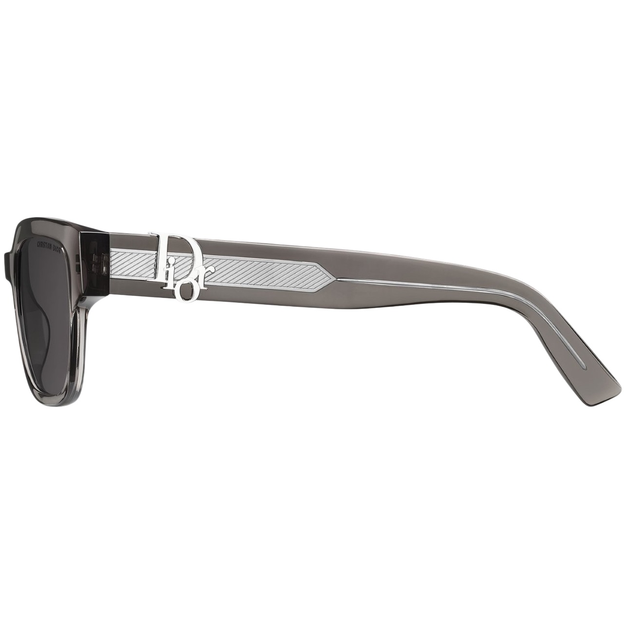 Kính mát Dior DiorOblique S1I Transparent Black Square Sunglasses 1
