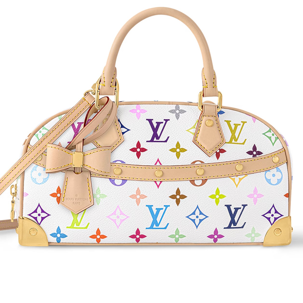 Túi đeo vai nữ Louis Vuitton East West LV x TM Monogram Canvas M13084 5