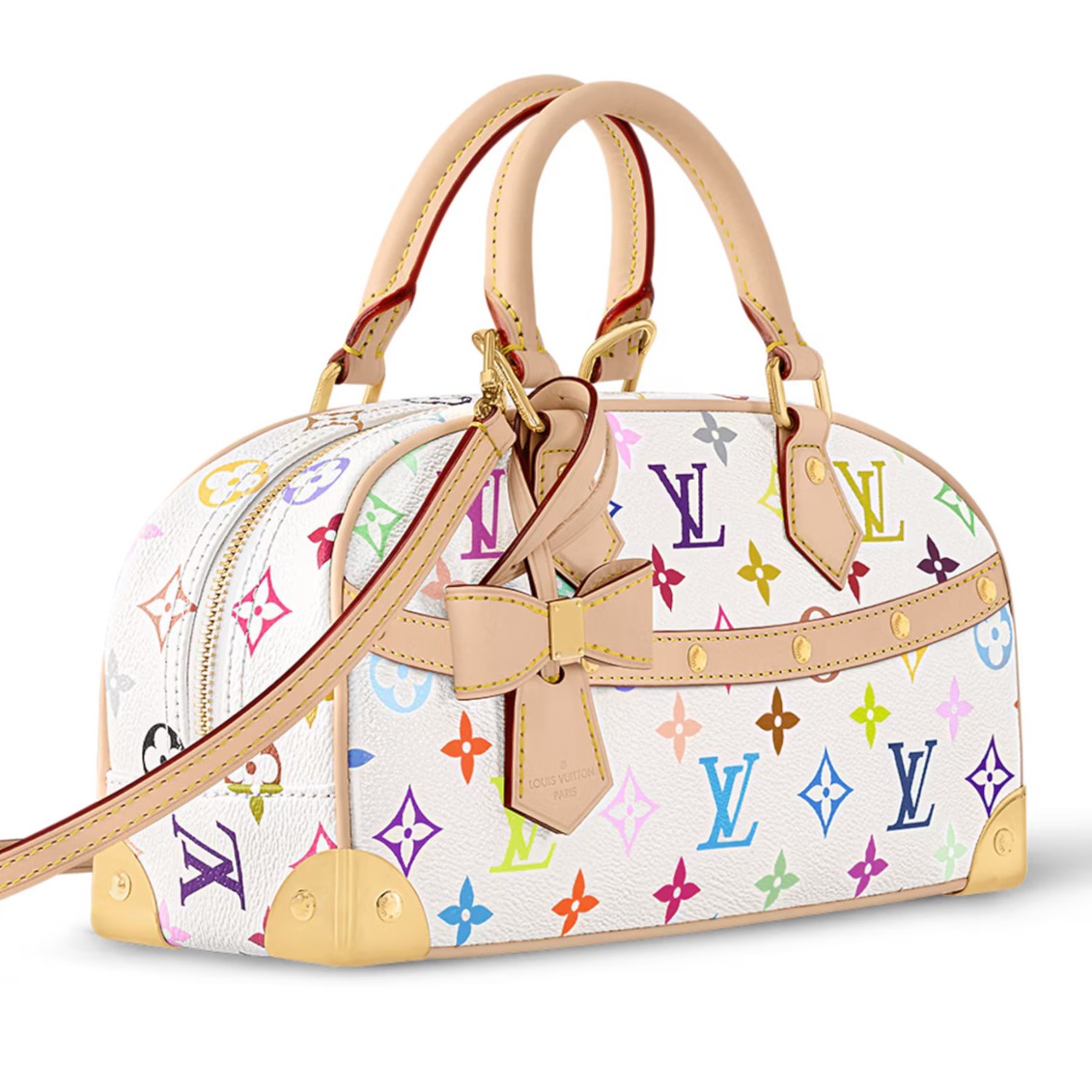 Túi đeo vai nữ Louis Vuitton East West LV x TM Monogram Canvas M13084 6
