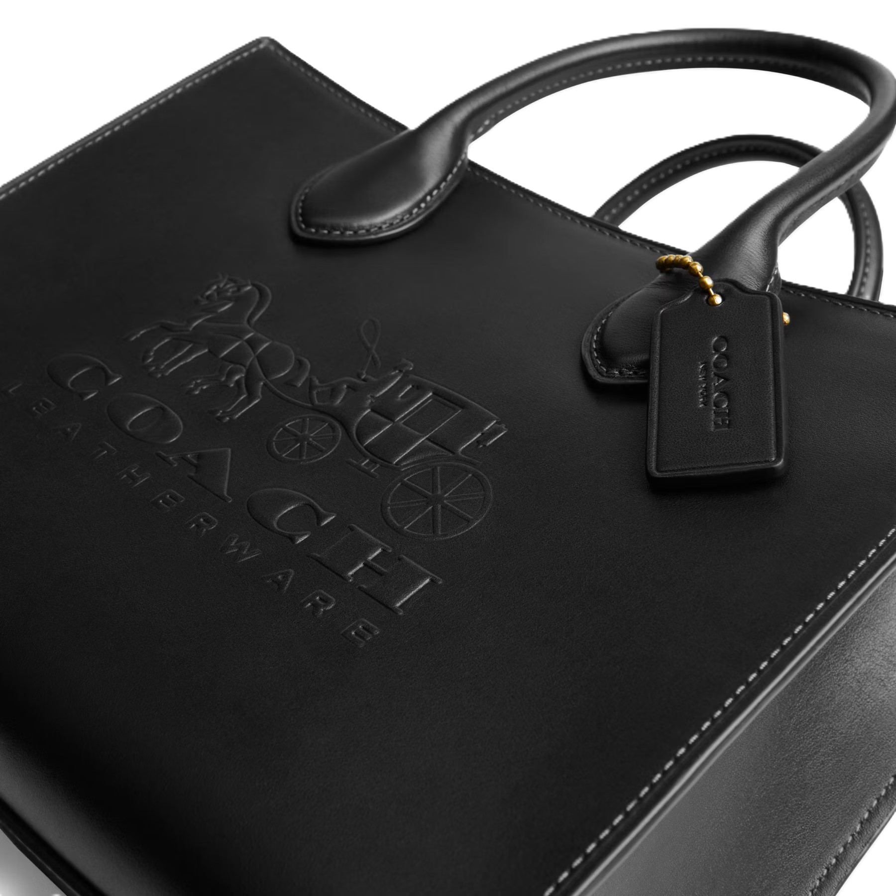 Túi Coach nữ Ace Tote Bag 26 Black CR681 2