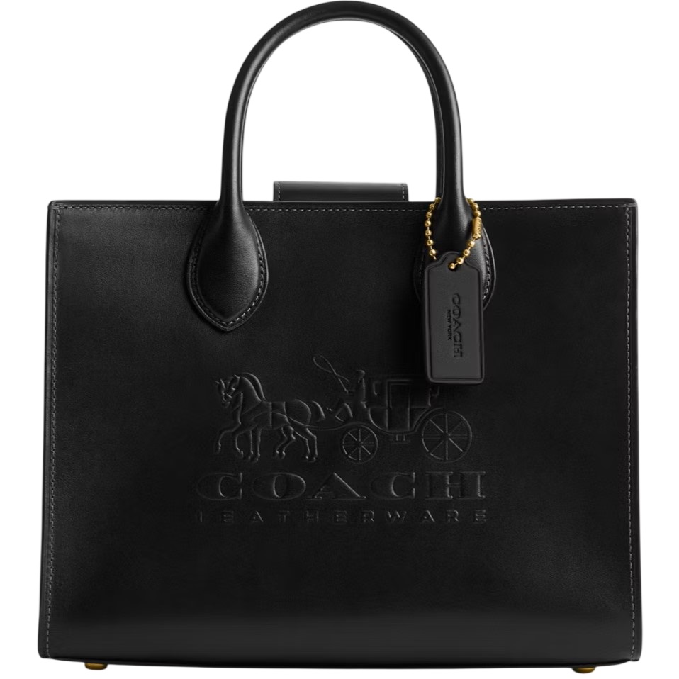 Túi Coach nữ Ace Tote Bag 26 Black CR681 3
