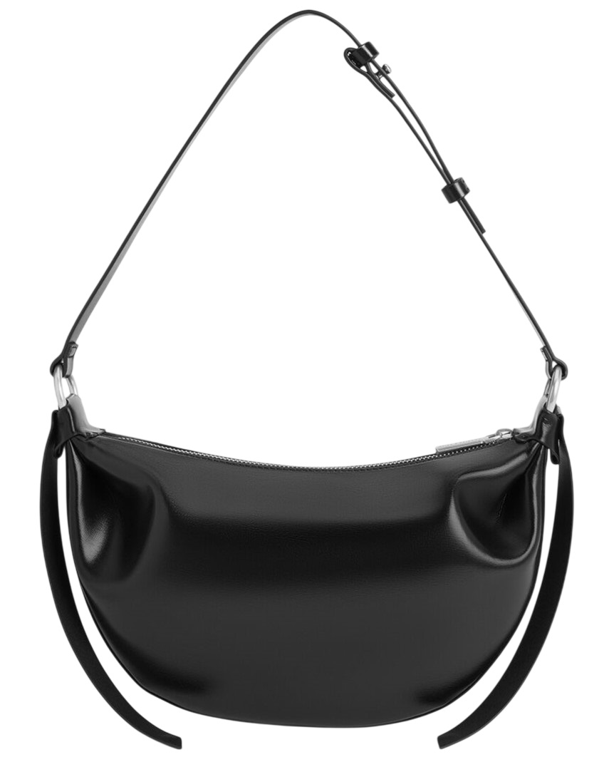 Túi Charles Keith Calla Half-Moon Bag Noir CK2-20671663 1