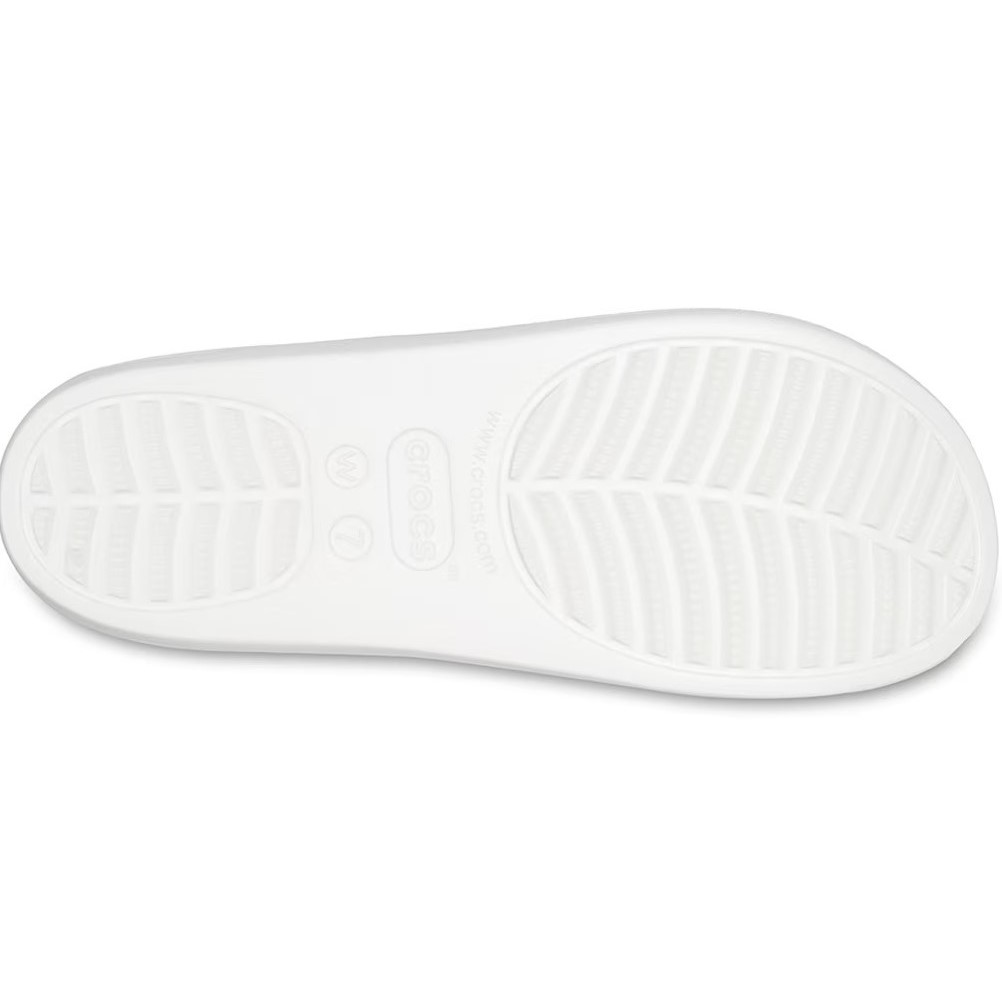 Dép Sandal nữ Crocs Baya Platform White 5