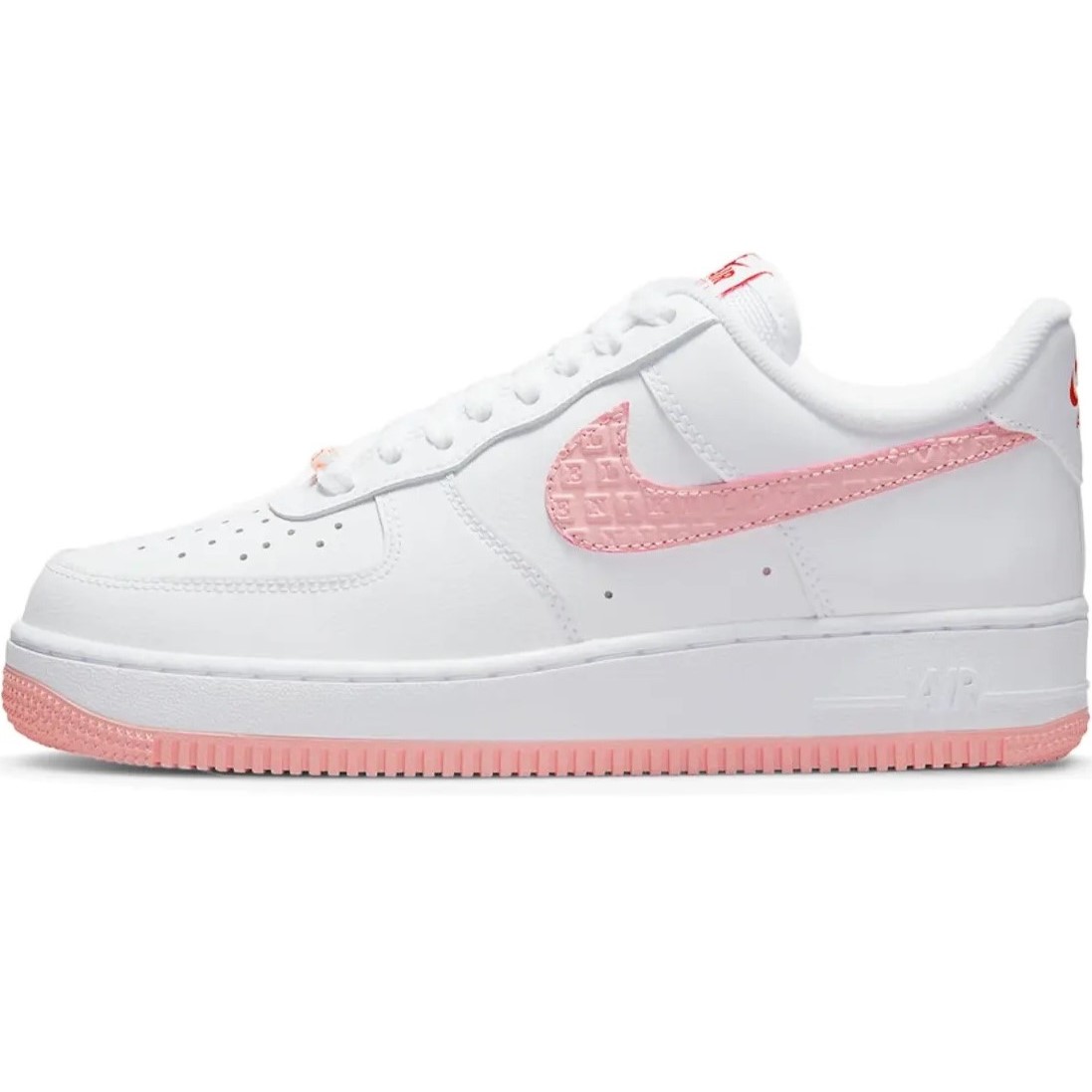 GIÀY THỂ THAO NỮ NIKE AIR FORCE 1 07 LOW VD VALENTINE´S DAY WHITE ATMOSPHERE UNIVERSITY RED SAIL DQ9320-100 9
