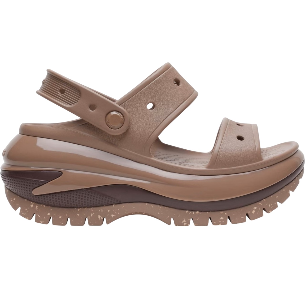 Dép Crocs Mega Crush Sandals Latte 1