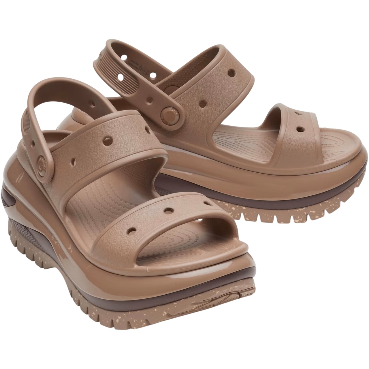 Dép Crocs Mega Crush Sandals Latte 7