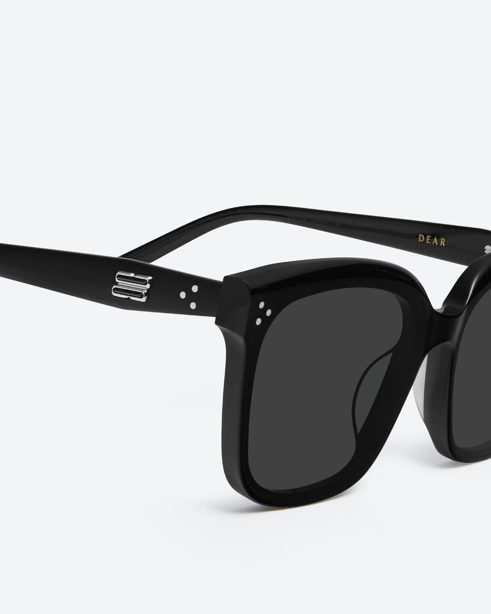 KÍNH MÁT GM GENTLE MONSTER DEAR 01 BLACK LENSES SQUARE SHAPE BLACK ACETATE FRAME 8