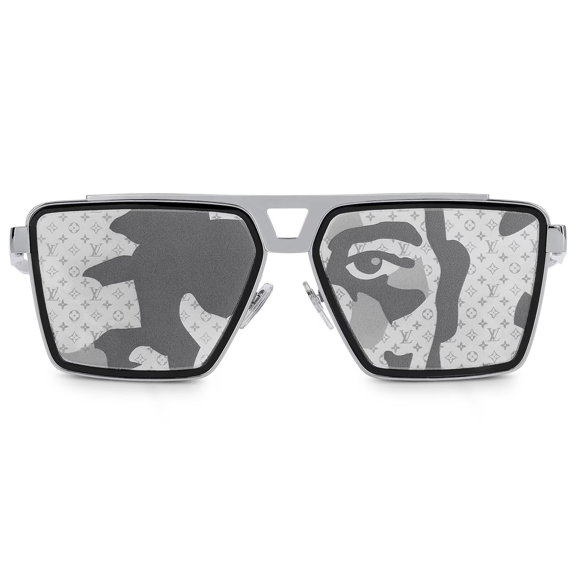 KÍNH MÁT LV LOUIS VUITTON EVIDENCE METAL SQUARE SUNGLASSES Z2030U 4