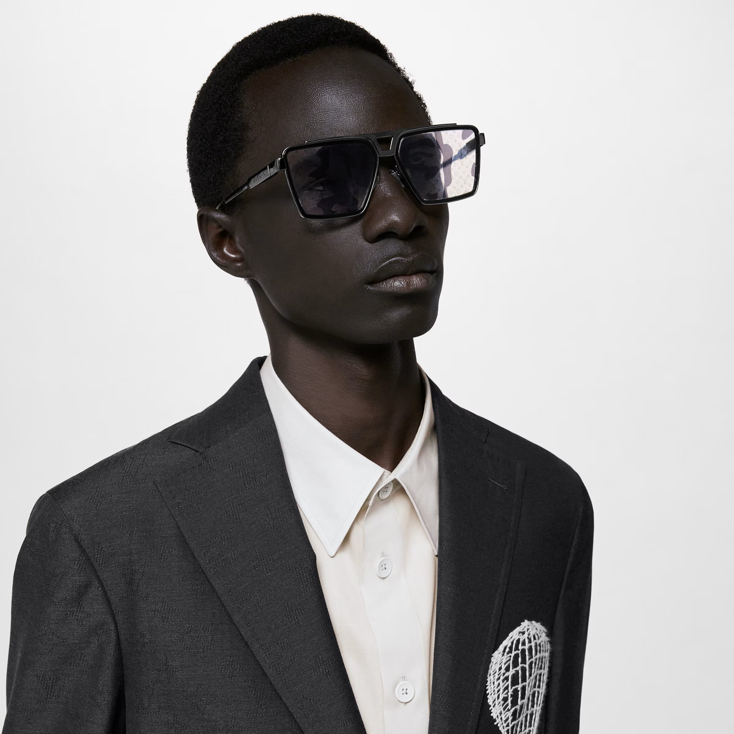 KÍNH MÁT LV LOUIS VUITTON EVIDENCE METAL SQUARE SUNGLASSES Z2030U 5