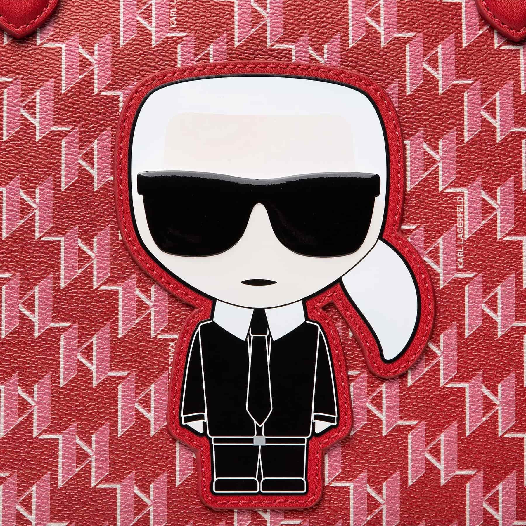 Túi xách nữ Karl Lagerfeld Tote Bag 220W3049 Red 3