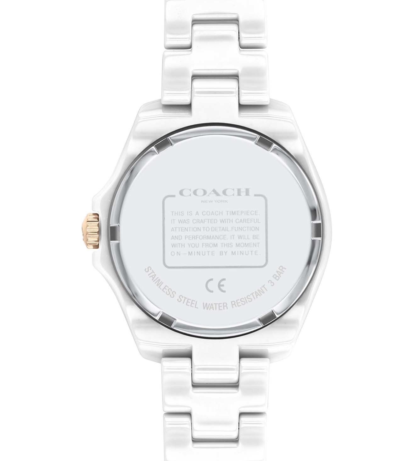 ĐỒNG HỒ COACH WOMENS 33.25 MM PRESTON MOTHER OF PEARL DIAL STAINLESS STEEL ANALOGUE WATCH 1