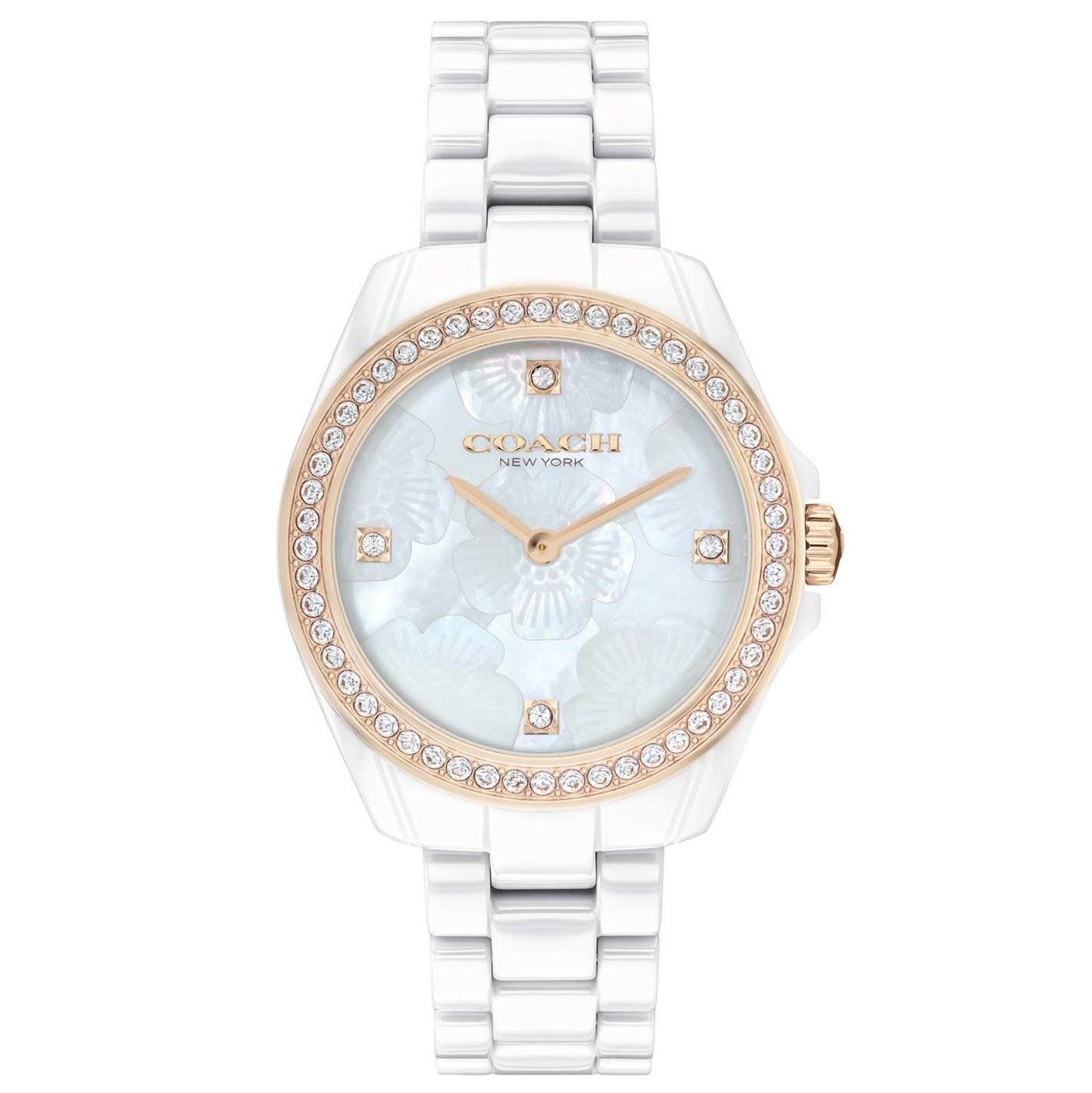 ĐỒNG HỒ COACH WOMENS 33.25 MM PRESTON MOTHER OF PEARL DIAL STAINLESS STEEL ANALOGUE WATCH 2