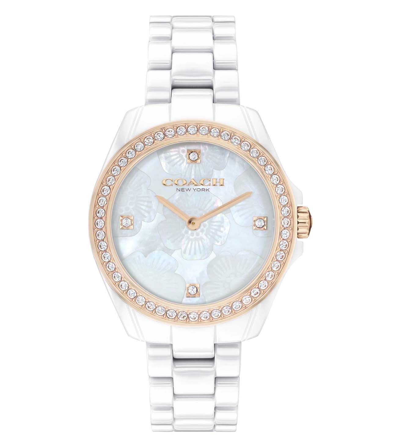 ĐỒNG HỒ COACH WOMENS 33.25 MM PRESTON MOTHER OF PEARL DIAL STAINLESS STEEL ANALOGUE WATCH 3