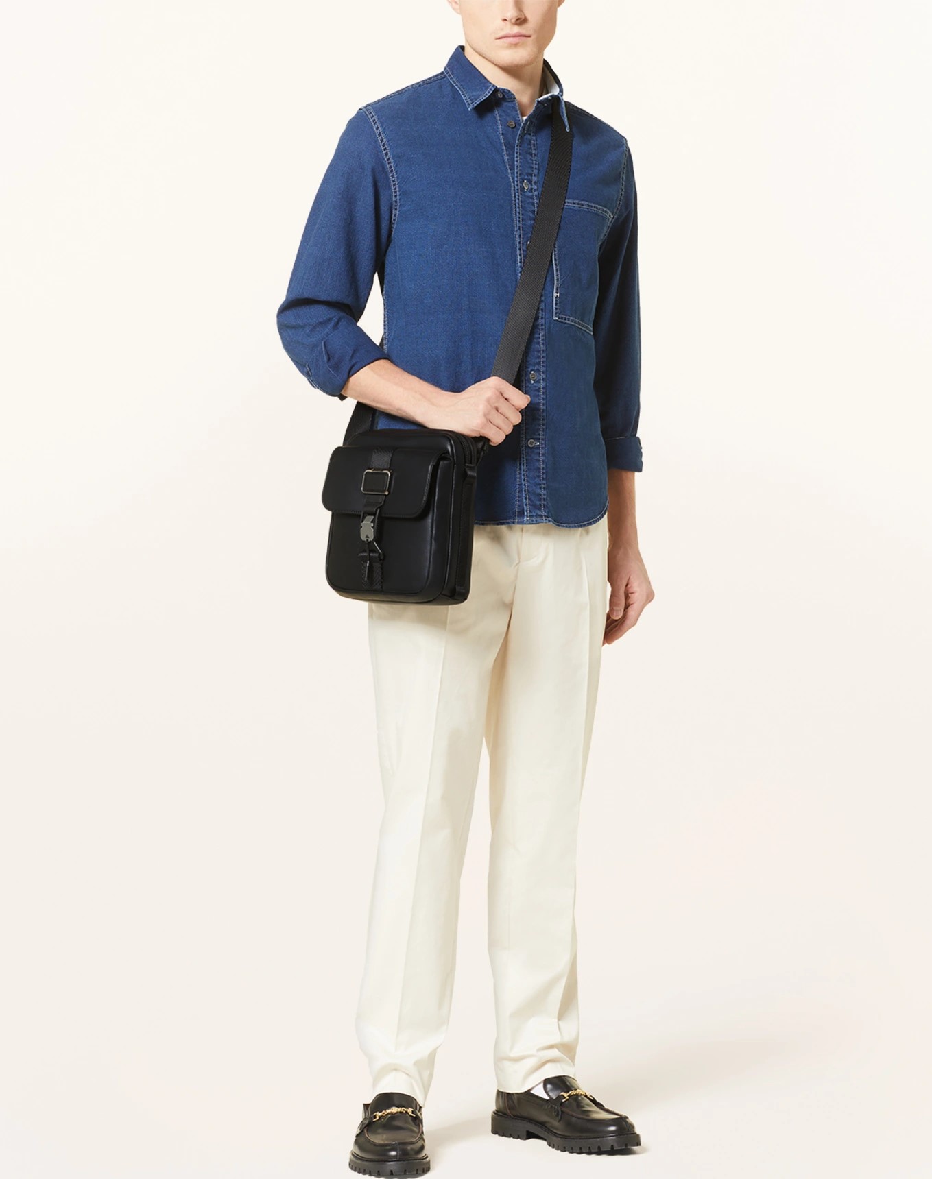 Túi đeo chéo Nam Tumi Alpha Bravo Junior Leather Crossbody Bag 3