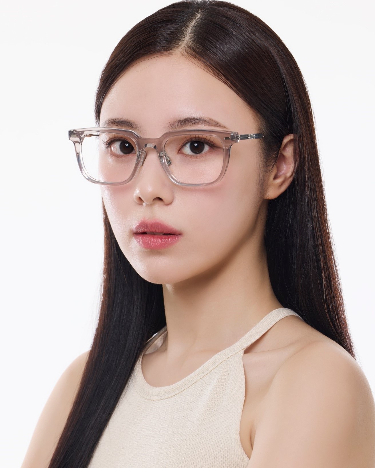 Kính giả cận Gentle Monster Zin GC7 Clear Lenses Square Shape 